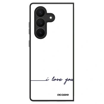 Szilikon tok erre a típusra Samsung Galaxy Z Fold7 5G - I love you