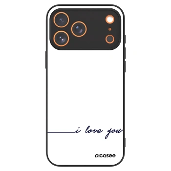 Picasee ULTIMATE CASE Apple iPhone 17 Pro Max - készülékre - I love you