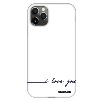 Szilikon tok erre a típusra Apple iPhone 11 Pro - I love you
