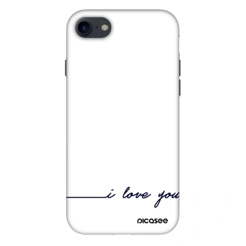 Szilikon tok erre a típusra Apple iPhone 8 - I love you