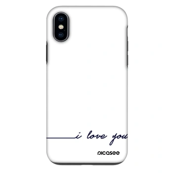 Szilikon tok erre a típusra Apple iPhone X/XS - I love you