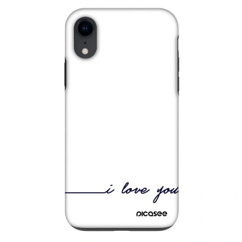 Szilikon tok erre a típusra Apple iPhone XR - I love you