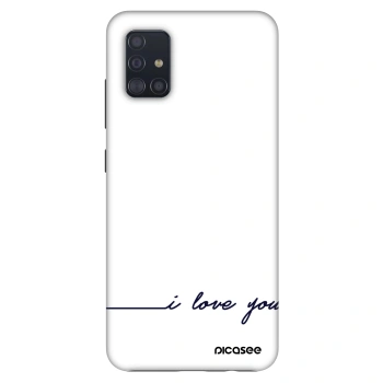 Szilikon tok erre a típusra Samsung Galaxy A51 A515F - I love you