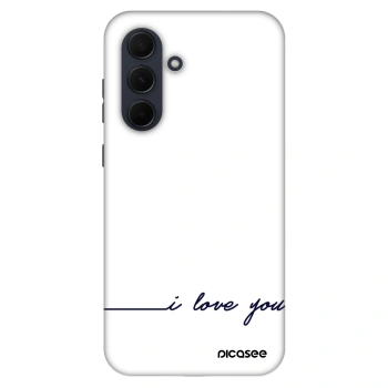 Szilikon tok erre a típusra Samsung Galaxy A35 5G A356B - I love you