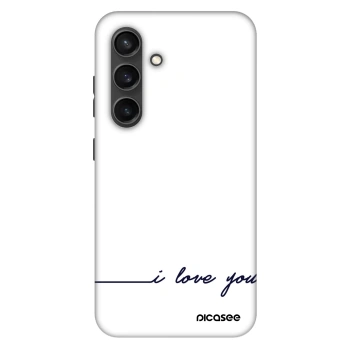 Szilikon tok erre a típusra Samsung Galaxy S24+ S926B 5G - I love you