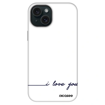 Picasee Fashion Case MagSafe Apple iPhone 15 - I love you