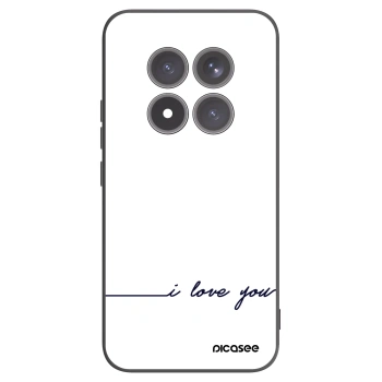 Picasee fekete szilikon tok az alábbi mobiltelefonokra Xiaomi Redmi Note 15 Pro+ - I love you