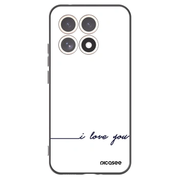 Picasee fekete szilikon tok az alábbi mobiltelefonokra Xiaomi 15T - I love you