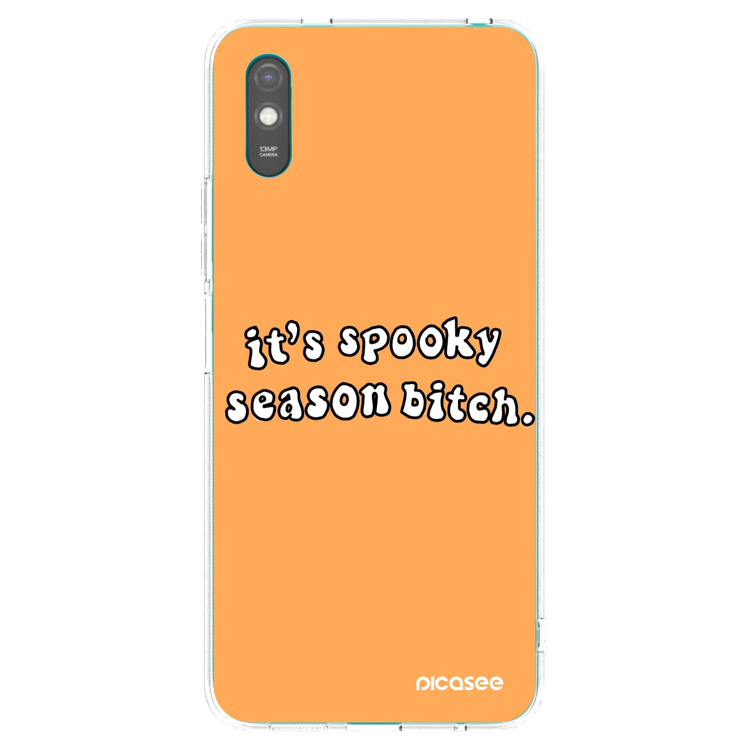 Picasee átlátszó szilikon tok az alábbi mobiltelefonokra Xiaomi Redmi 9AT - Spooky season