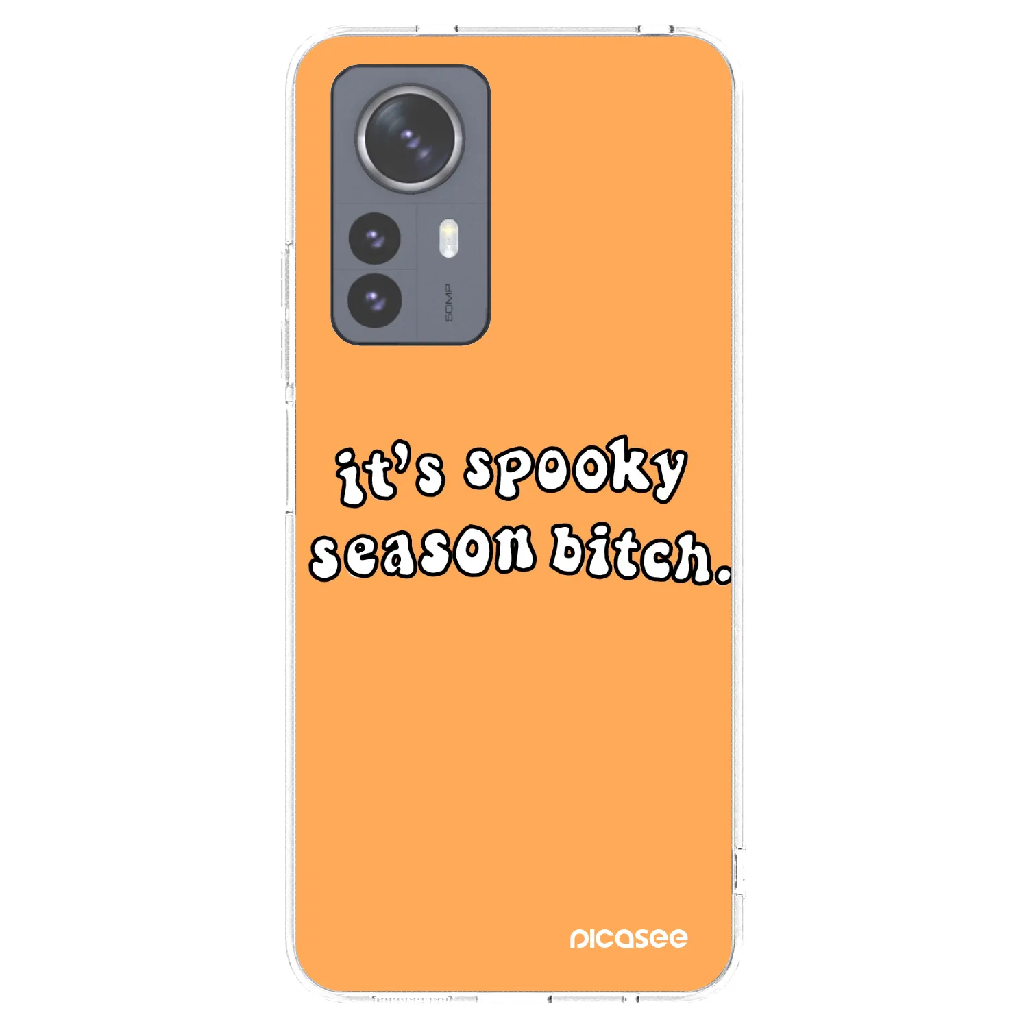 Picasee átlátszó szilikon tok az alábbi mobiltelefonokra Xiaomi 12 Pro - Spooky season