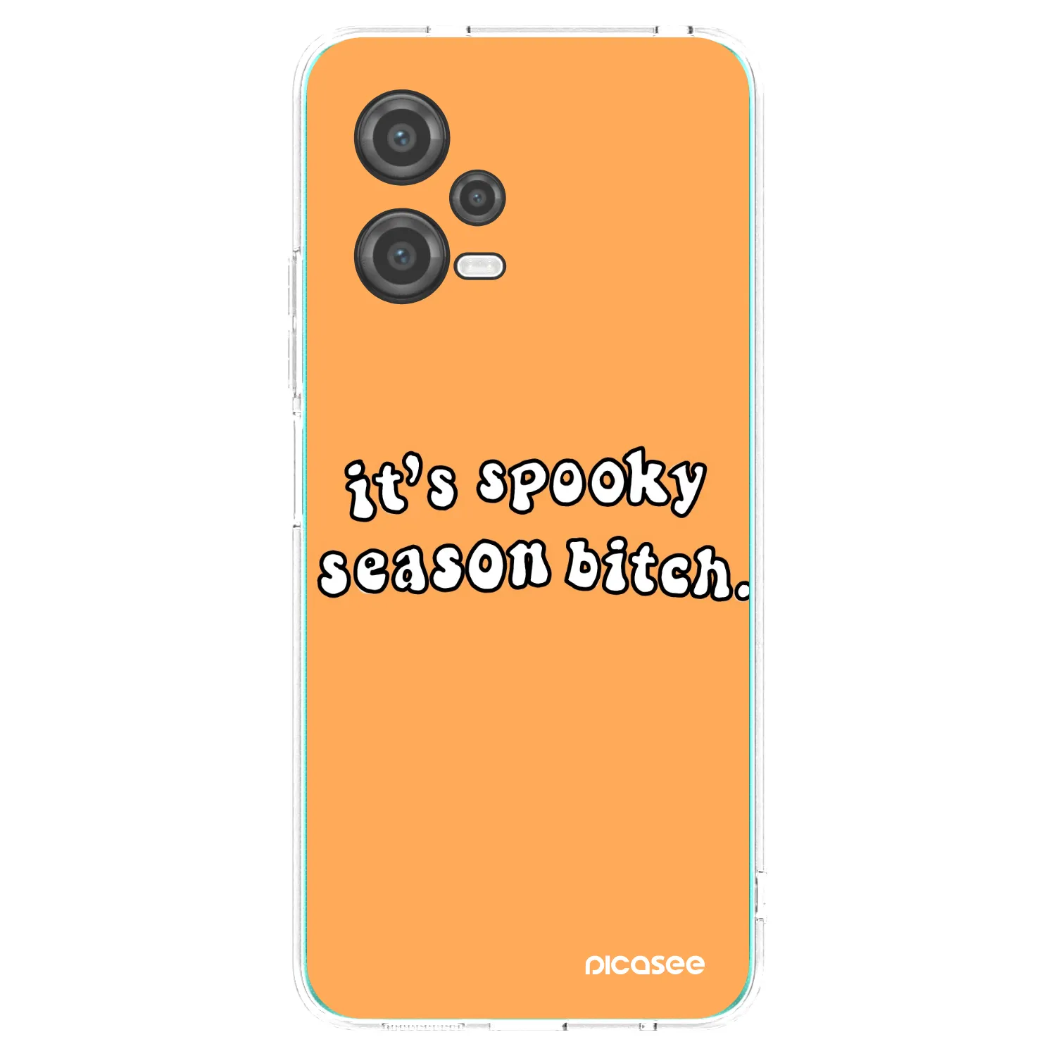 Picasee átlátszó szilikon tok az alábbi mobiltelefonokra Xiaomi Poco X5 - Spooky season