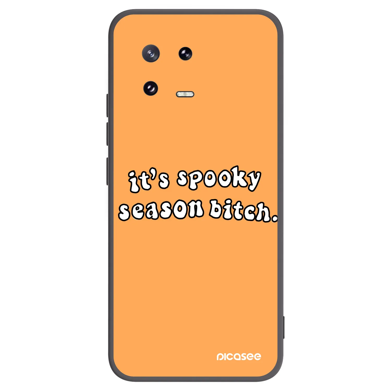 Picasee fekete szilikon tok az alábbi mobiltelefonokra Xiaomi 13 Pro - Spooky season