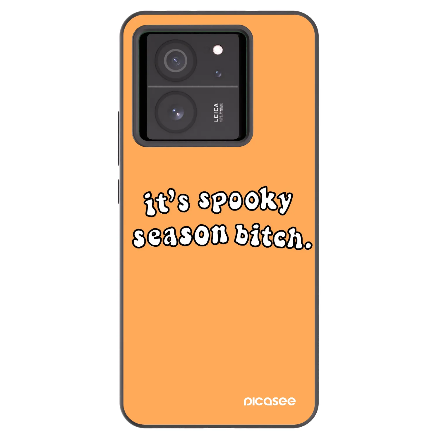 Picasee fekete szilikon tok az alábbi mobiltelefonokra Xiaomi 13T - Spooky season