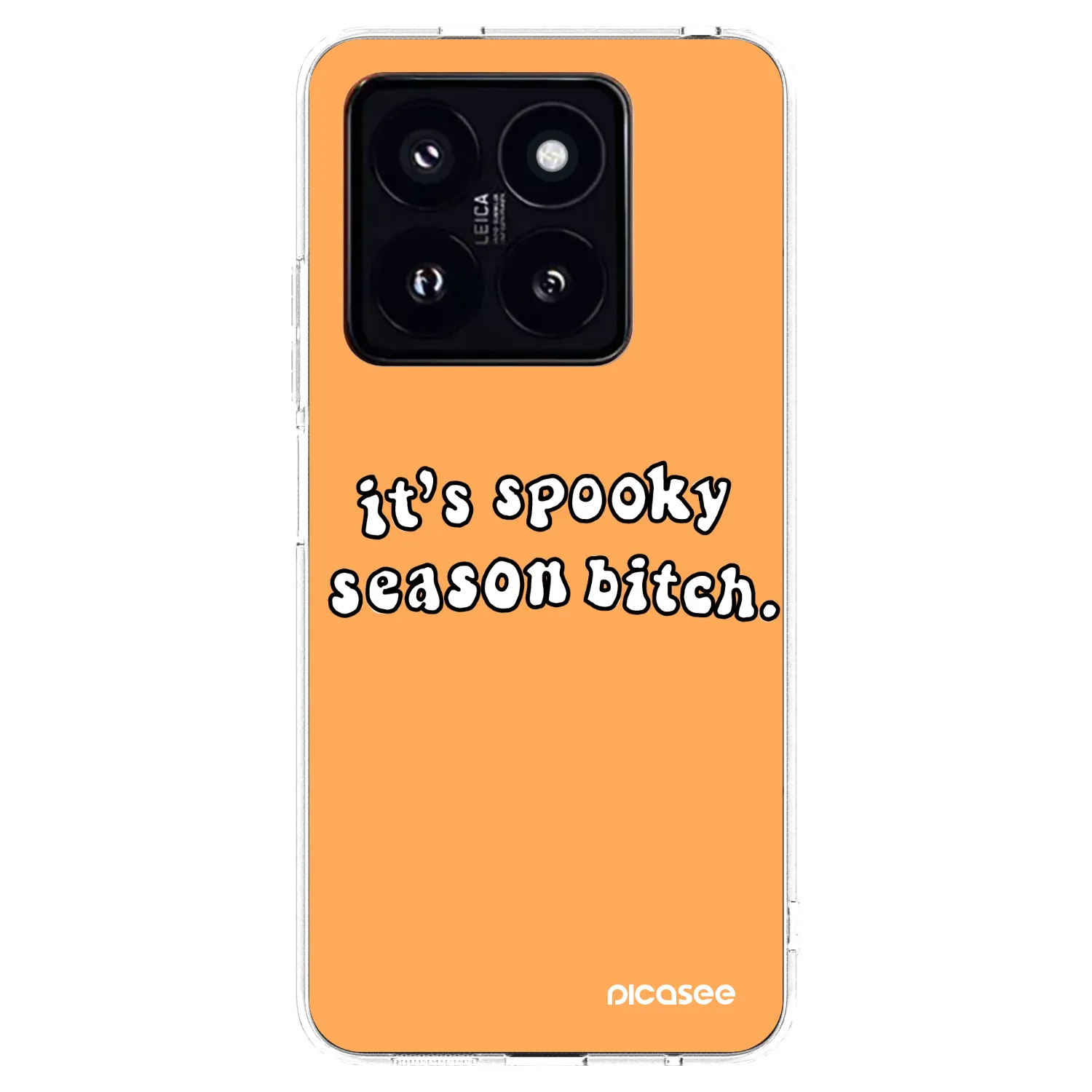 Picasee átlátszó szilikon tok az alábbi mobiltelefonokra Xiaomi 14 Pro - Spooky season