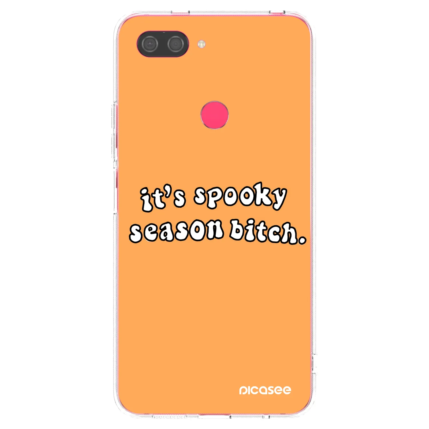 Picasee átlátszó szilikon tok az alábbi mobiltelefonokra Xiaomi Mi 8 Lite - Spooky season