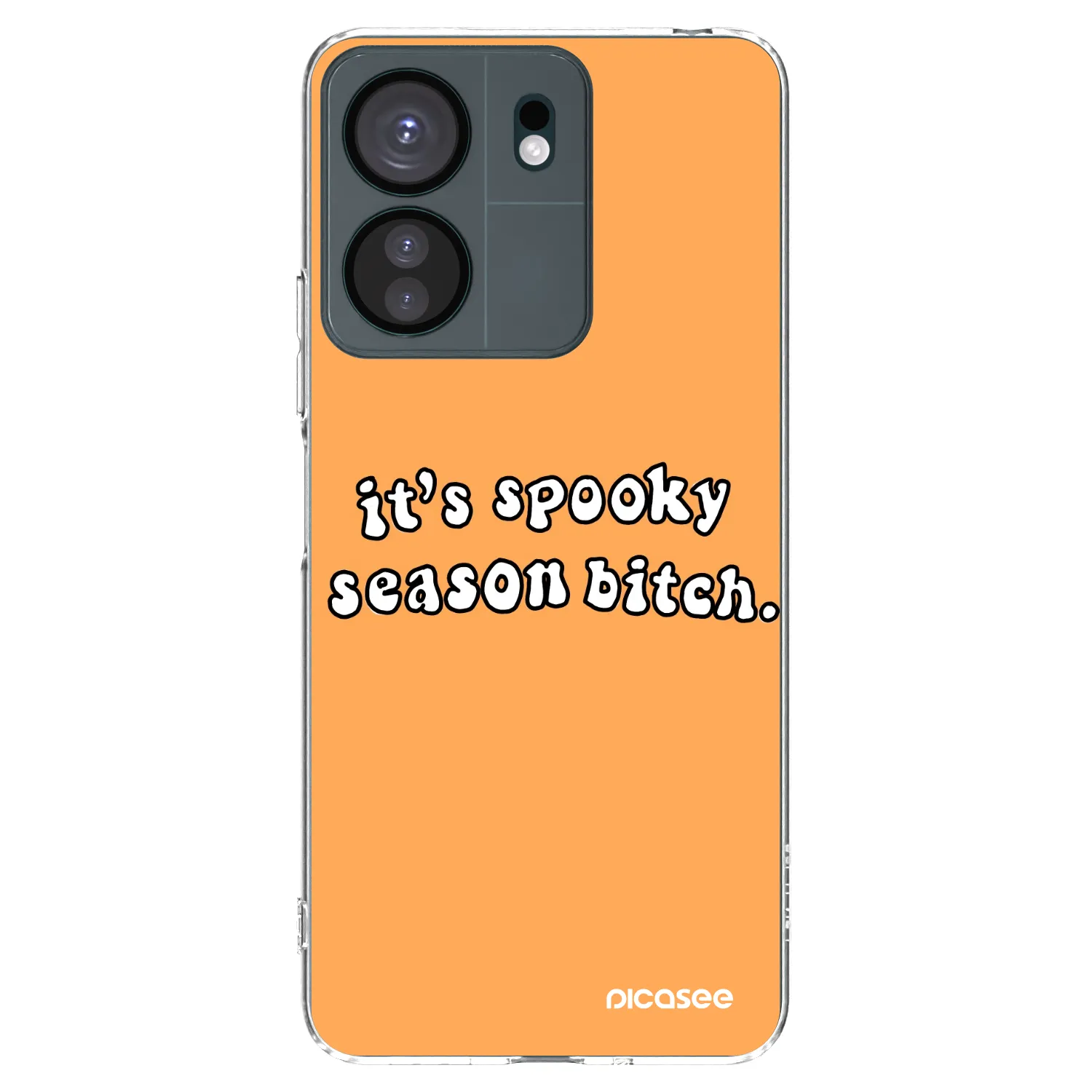 Picasee átlátszó szilikon tok az alábbi mobiltelefonokra Xiaomi Redmi 13C 4G - Spooky season