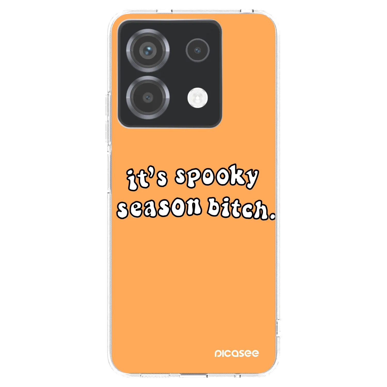 Picasee átlátszó szilikon tok az alábbi mobiltelefonokra Xiaomi Poco X6 - Spooky season