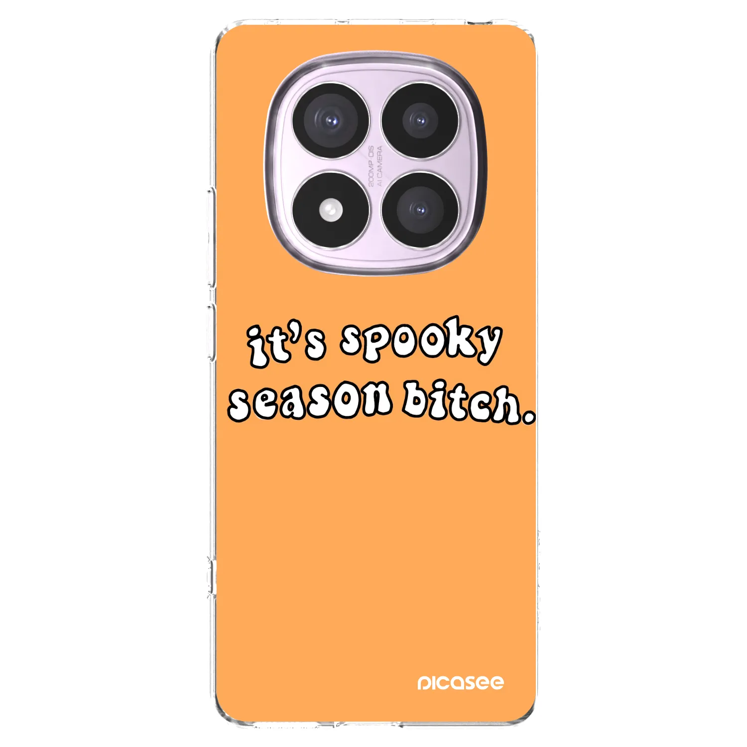 Picasee átlátszó szilikon tok az alábbi mobiltelefonokra Xiaomi Redmi Note 14 Pro 5G - Spooky season