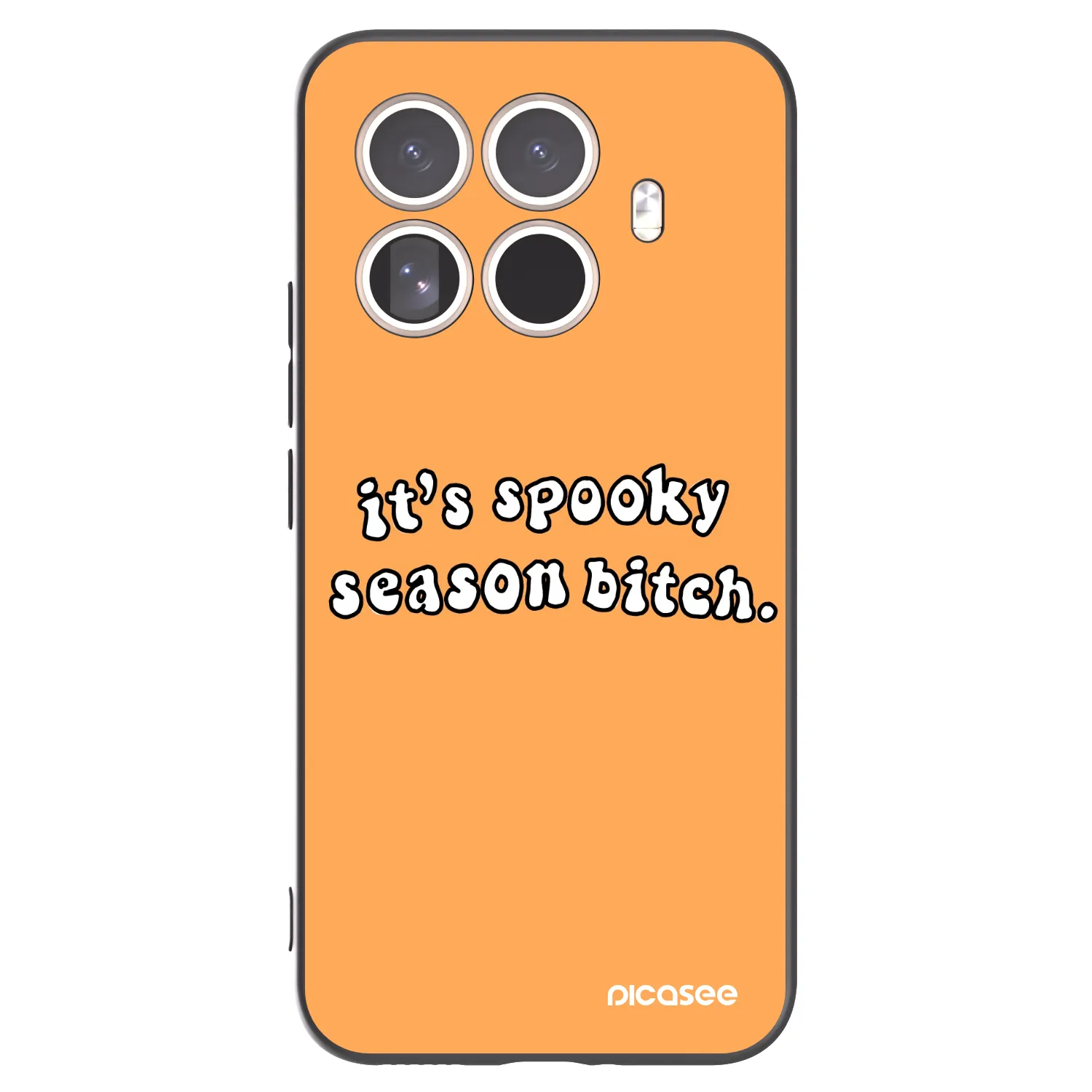 Picasee fekete szilikon tok az alábbi mobiltelefonokra Xiaomi 15T Pro - Spooky season