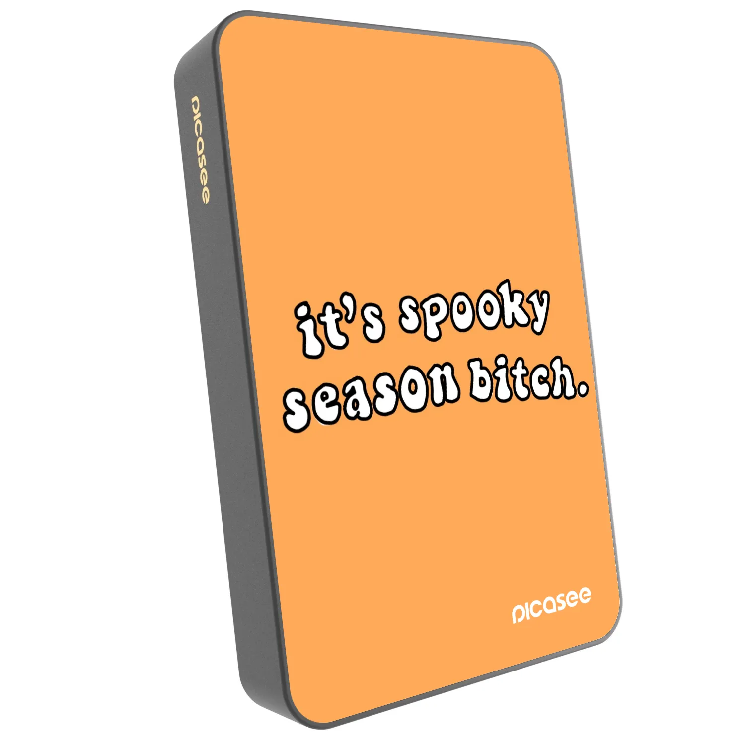 Picasee Powerbank MagSafe 10 000 mAh Szürke - Spooky season