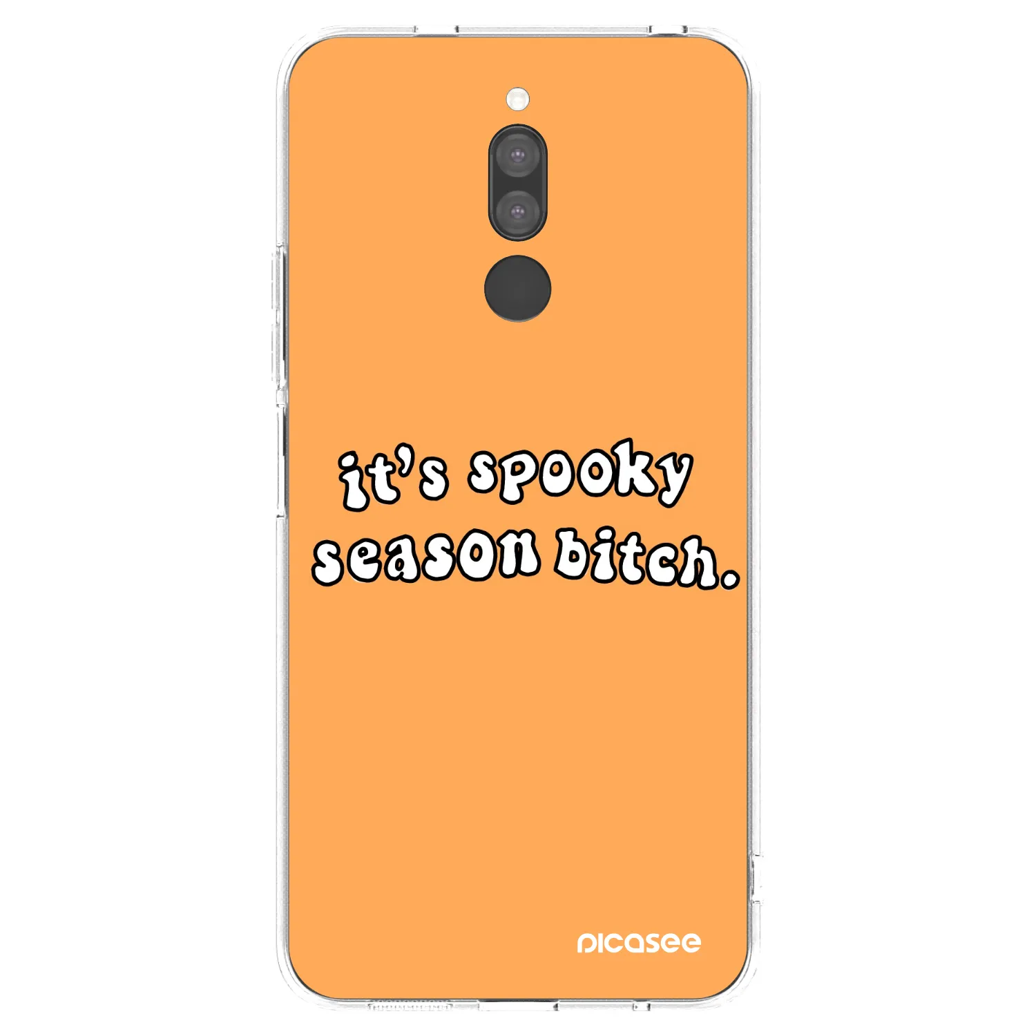 Picasee átlátszó szilikon tok az alábbi mobiltelefonokra Xiaomi Redmi 8 - Spooky season