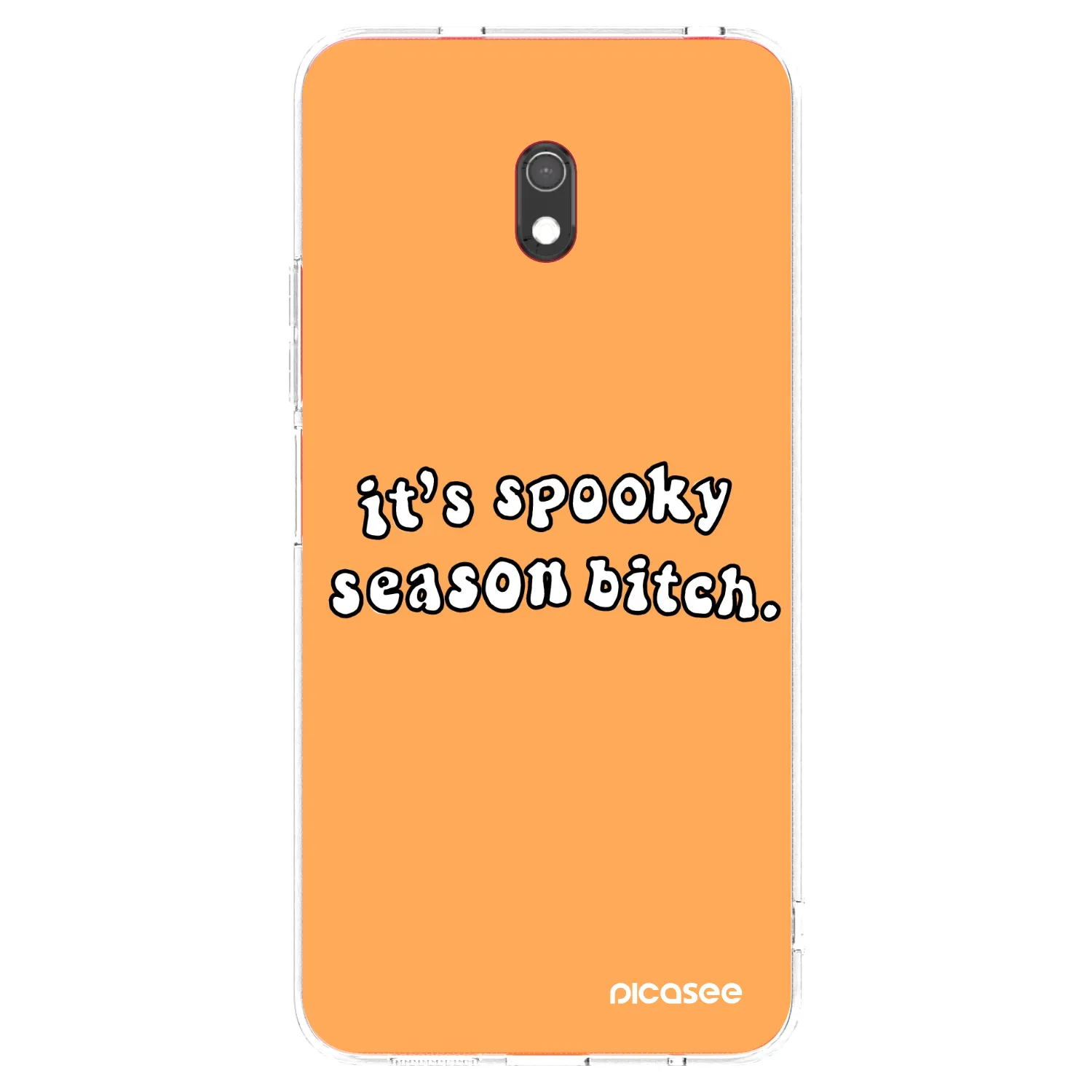 Picasee átlátszó szilikon tok az alábbi mobiltelefonokra Xiaomi Redmi 8A - Spooky season