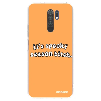 Picasee átlátszó szilikon tok az alábbi mobiltelefonokra Xiaomi Redmi 9 - Spooky season