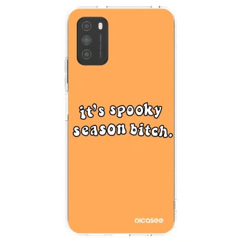 Picasee átlátszó szilikon tok az alábbi mobiltelefonokra Xiaomi Poco M3 - Spooky season