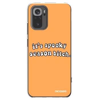 Picasee átlátszó szilikon tok az alábbi mobiltelefonokra Xiaomi Redmi Note 10S - Spooky season