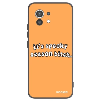 Picasee fekete szilikon tok az alábbi mobiltelefonokra Xiaomi Mi 11 - Spooky season