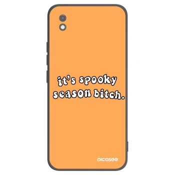 Picasee fekete szilikon tok az alábbi mobiltelefonokra Xiaomi Redmi 9AT - Spooky season