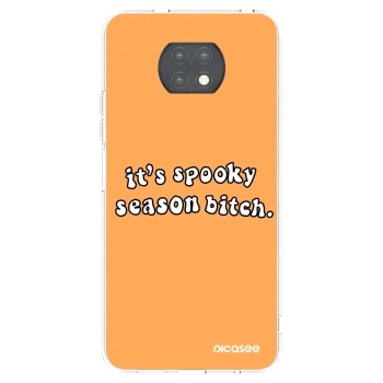 Picasee átlátszó szilikon tok az alábbi mobiltelefonokra Xiaomi Redmi Note 9T - Spooky season