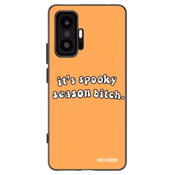 Picasee fekete szilikon tok az alábbi mobiltelefonokra Xiaomi 11T - Spooky season