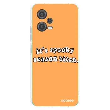 Picasee átlátszó szilikon tok az alábbi mobiltelefonokra Xiaomi Poco X5 - Spooky season