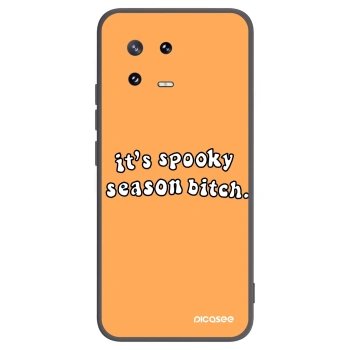 Picasee fekete szilikon tok az alábbi mobiltelefonokra Xiaomi 13 Pro - Spooky season