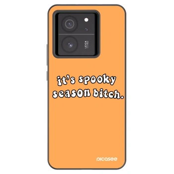 Picasee fekete szilikon tok az alábbi mobiltelefonokra Xiaomi 13T - Spooky season