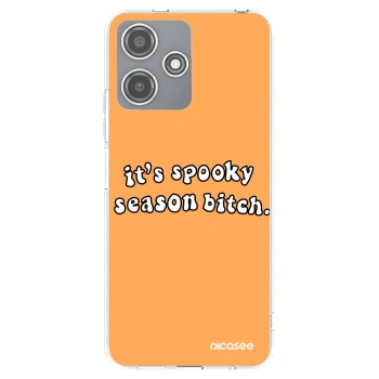 Picasee átlátszó szilikon tok az alábbi mobiltelefonokra Xiaomi Redmi 12 5G - Spooky season
