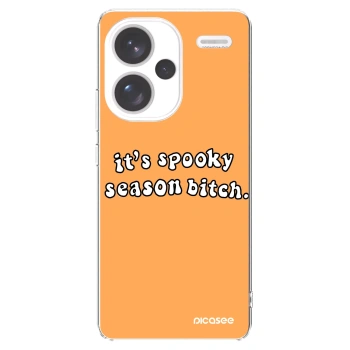 Picasee átlátszó szilikon tok az alábbi mobiltelefonokra Xiaomi Redmi Note 13 Pro+ 5G - Spooky season