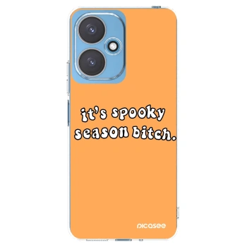 Picasee átlátszó szilikon tok az alábbi mobiltelefonokra Xiaomi Redmi 13C 5G - Spooky season
