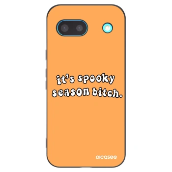 Picasee fekete szilikon tok az alábbi mobiltelefonokra Google Pixel 8 - Spooky season