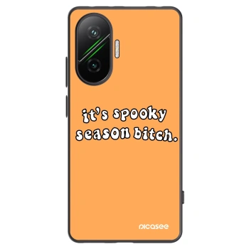 Picasee fekete szilikon tok az alábbi mobiltelefonokra Xiaomi Poco F7 Pro 5G - Spooky season