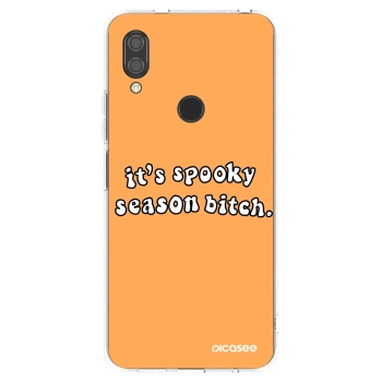 Picasee átlátszó szilikon tok az alábbi mobiltelefonokra Xiaomi Redmi 7 - Spooky season