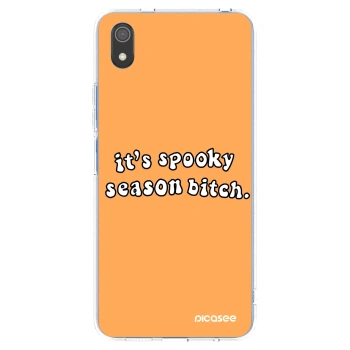 Picasee átlátszó szilikon tok az alábbi mobiltelefonokra Xiaomi Redmi 7A - Spooky season