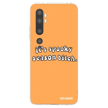 Picasee átlátszó szilikon tok az alábbi mobiltelefonokra Xiaomi Mi Note 10 (Pro) - Spooky season