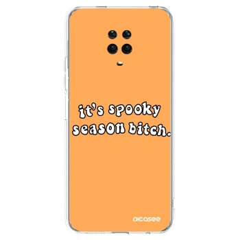 Picasee átlátszó szilikon tok az alábbi mobiltelefonokra Xiaomi Redmi Note 9S - Spooky season