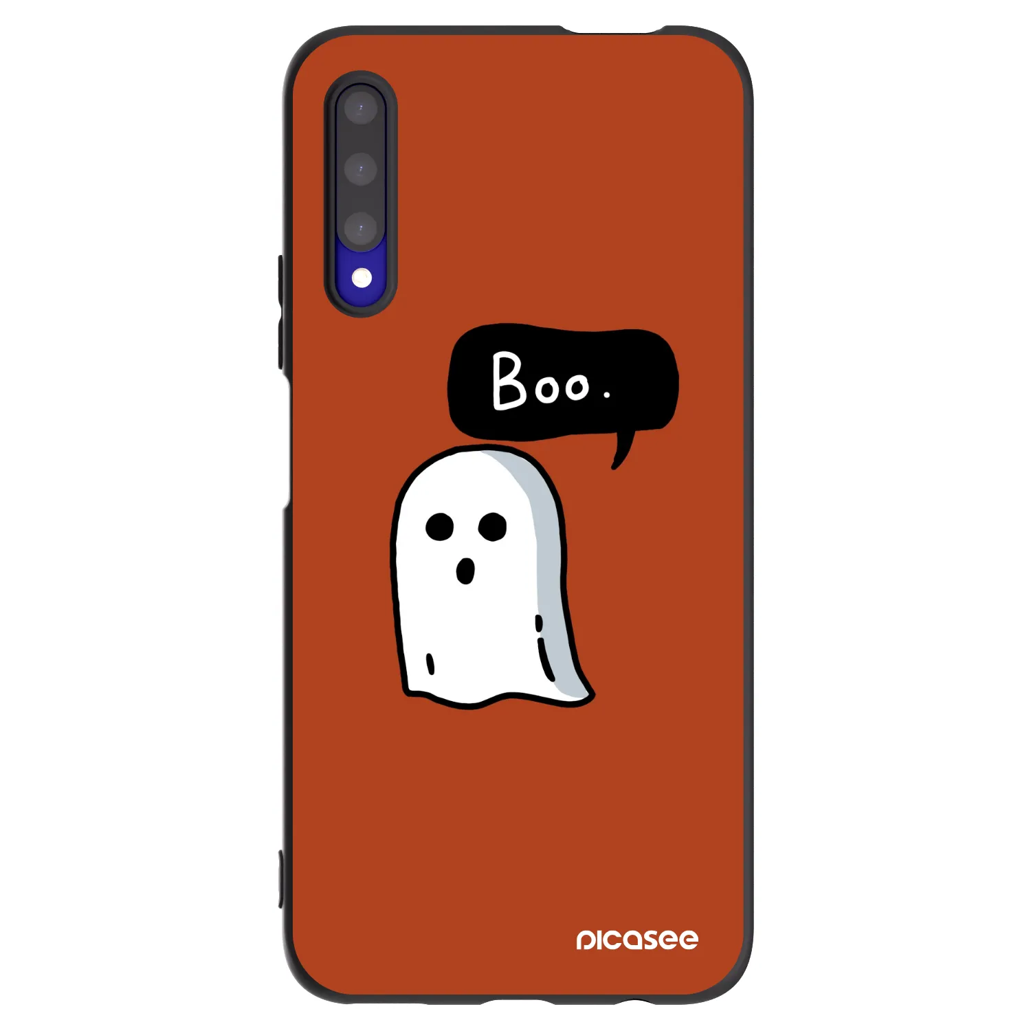 Picasee fekete szilikon tok az alábbi mobiltelefonokra Honor 9X Pro - Boo