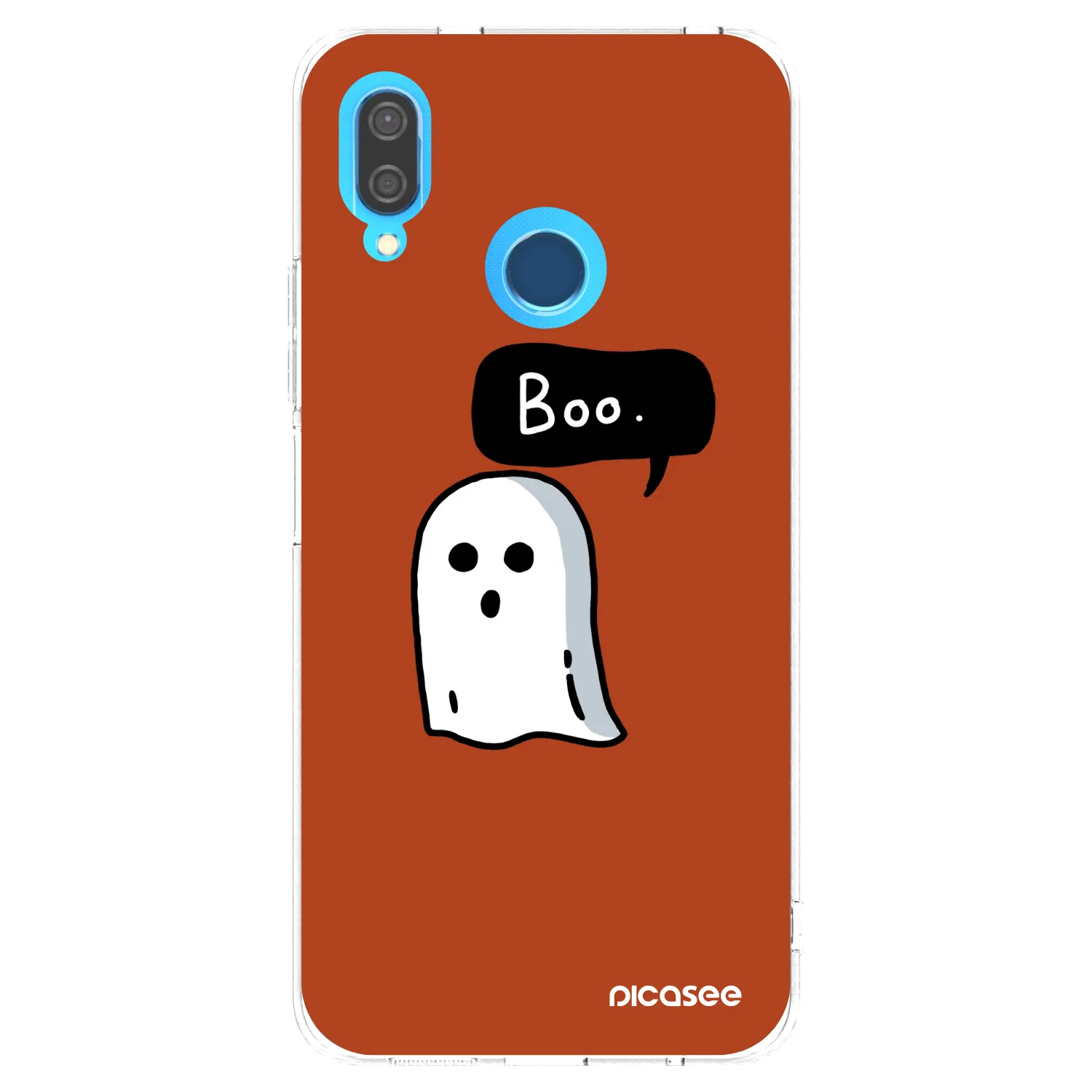 Picasee átlátszó szilikon tok az alábbi mobiltelefonokra Huawei P20 Lite - Boo