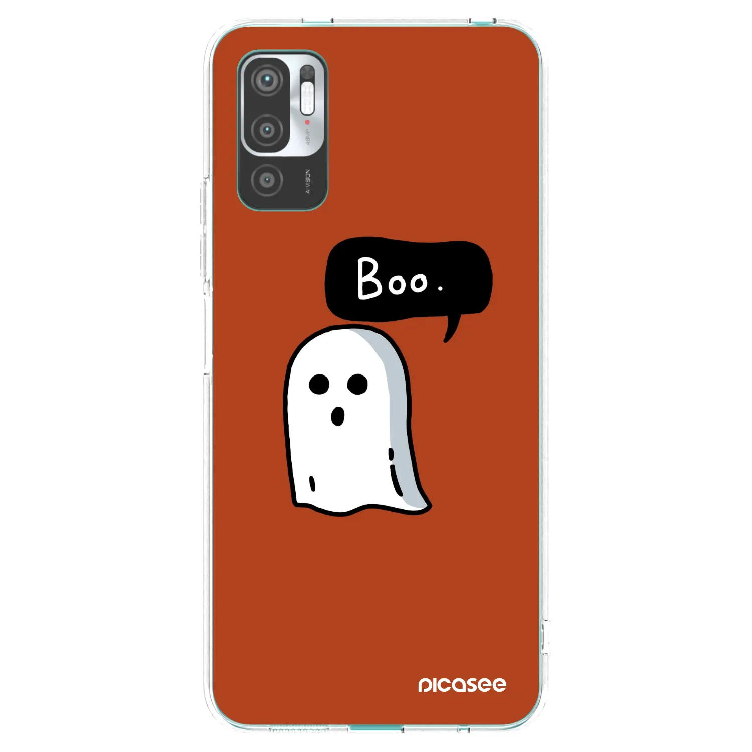 Picasee átlátszó szilikon tok az alábbi mobiltelefonokra Xiaomi Redmi Note 10 5G - Boo