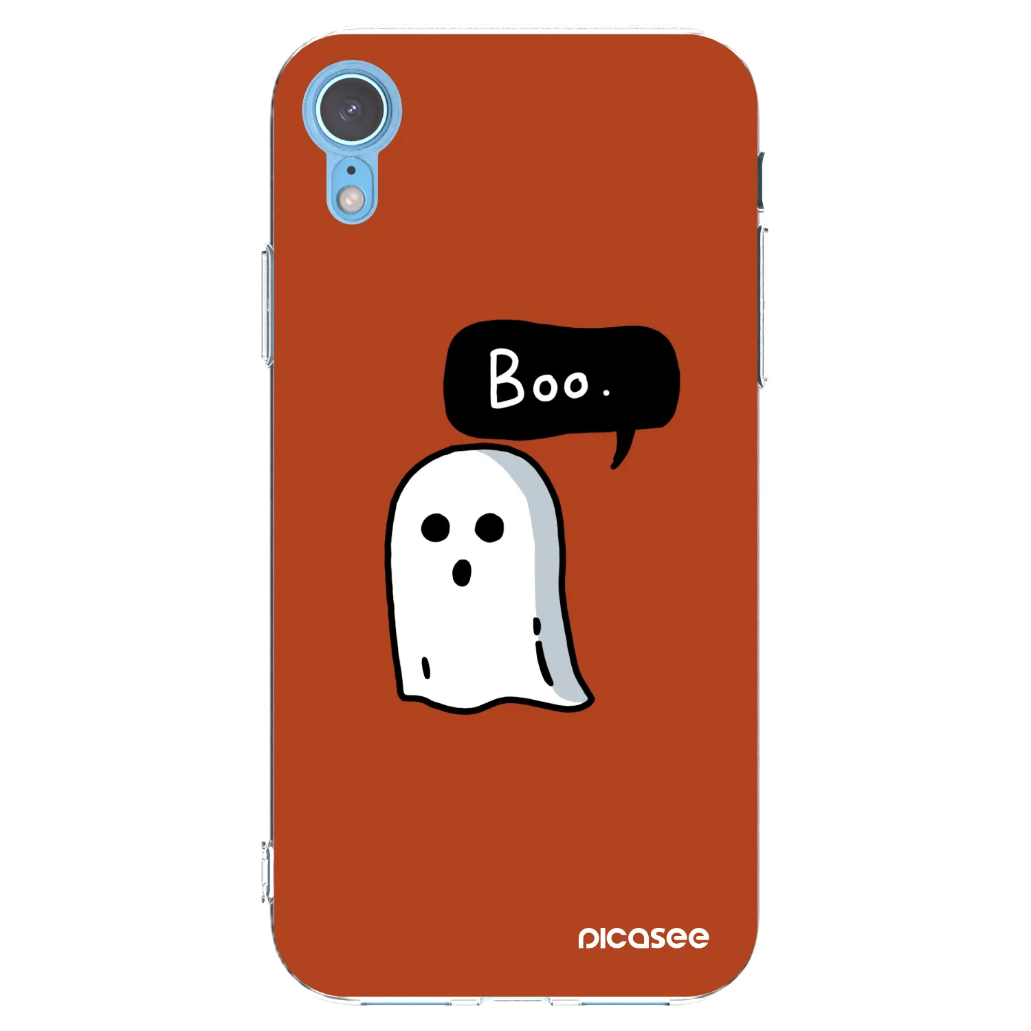 Picasee átlátszó szilikon tok az alábbi mobiltelefonokra Apple iPhone XR - Boo