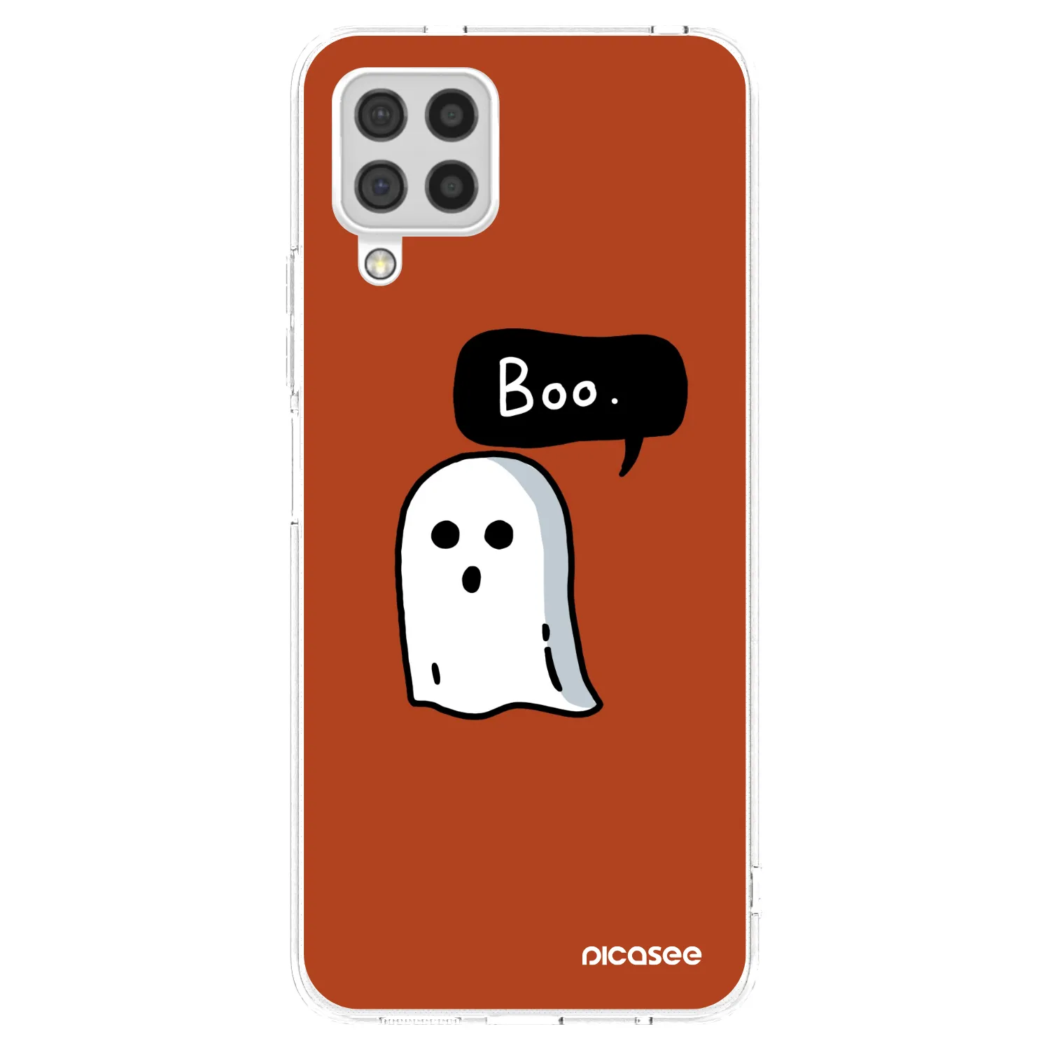 Picasee átlátszó szilikon tok az alábbi mobiltelefonokra Samsung Galaxy A22 A225F 4G - Boo